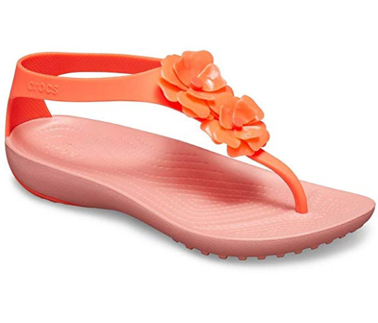  历史新低！Crocs Serena Embellish 女式人字拖4.2折 18.89加元！码齐！