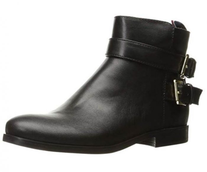  Tommy Hilfiger Julie3女士踝靴 31.26加元（6码），原价 100.66加元