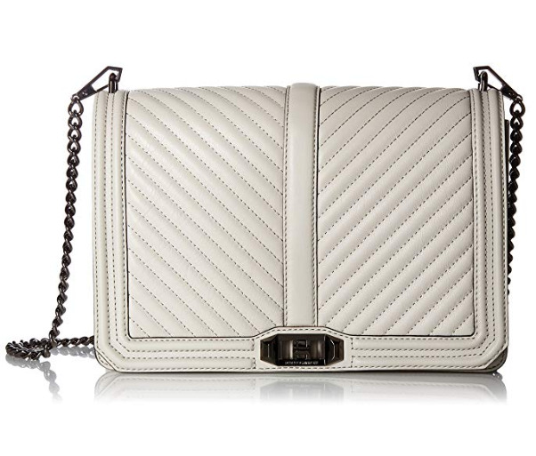  Rebecca Minkoff Chevron Love系列 女款单肩包 126.77加元，原价 298.77加元，包邮