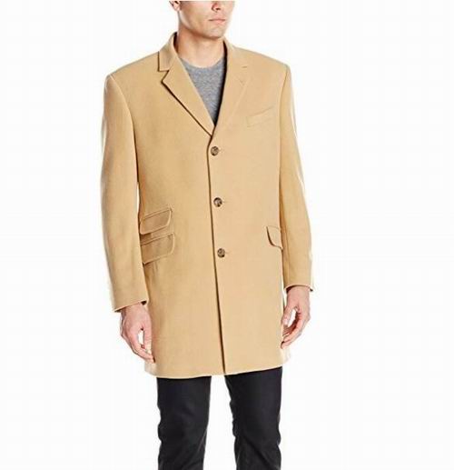  Tommy Hilfiger Bryce 男士羊毛羊绒大衣 76.68加元（40），原价 223.07加元，包邮
