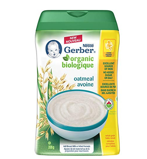  Gerber 嘉宝婴儿辅食米粉米糊、水果泡芙、蔬菜水果泥 7.1折 14.88加元起