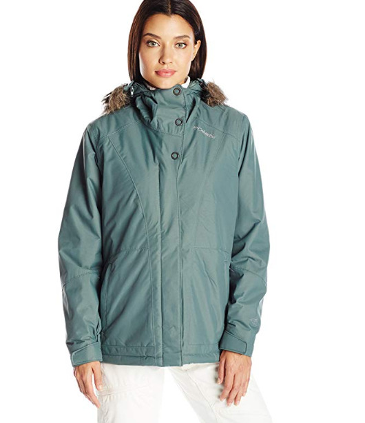  Columbia Alpine 女士防水保暖外套 56.56加元（M），原价 194.71加元，包邮