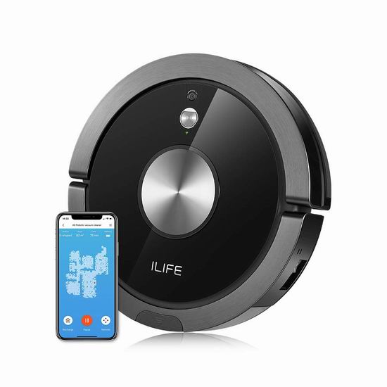  ILIFE 智意 A9 旗舰级 全景导航 智能扫地机器人 7.4折 271.99加元包邮！