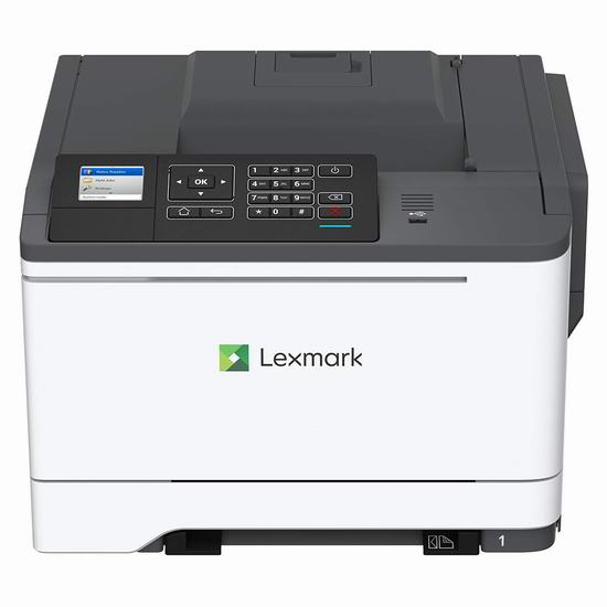  超级白菜！Lexmark 利盟 C2425DW 彩色无线激光打印机1.2折 53.91加元包邮！