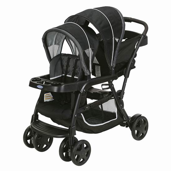  Graco 葛莱 Ready2Grow Click Connect 双人婴儿推车 329.97加元包邮！