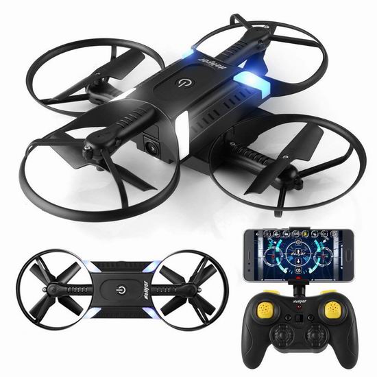  白菜价！历史新低！HELIFAR H816 720p HD WiFi 航拍无人机2.8折 20.2加元包邮！