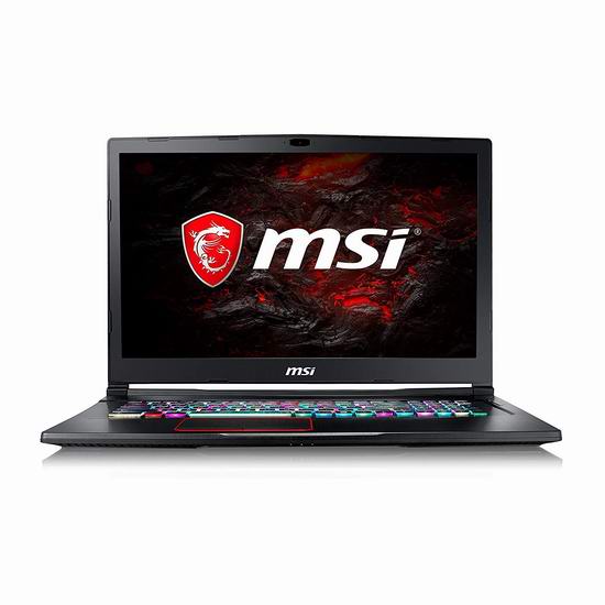  售价大降！历史新低！MSI 微星 GE73VR 7RF-216CA Raider 17.3英寸游戏笔记本电脑（i7-7700HQ, GTX1070, 16GB, 256GB SSD+1TB）4.9折 1277.1加元包邮！