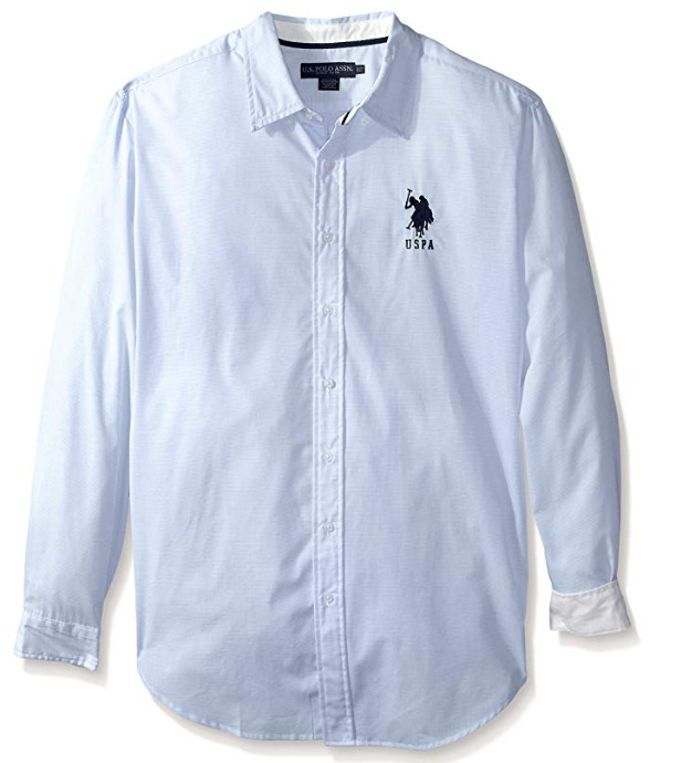  U.S. Polo Assn. Oxford男士衬衣 14.89加元，原价 45.26加元