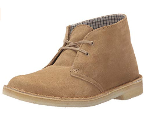  Clarks Desert 女士系带短靴 65.87加元起，原价 156加元，包邮