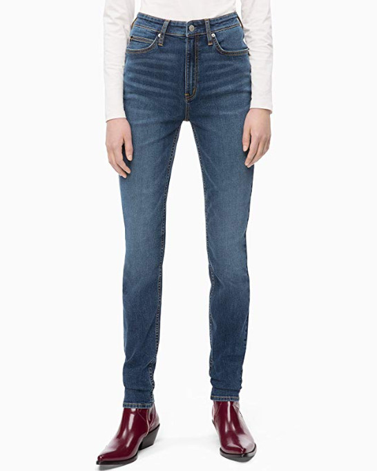  Calvin Klein女士高腰紧身牛仔裤 19.86加元起！