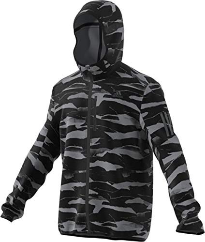  adidas 阿迪达斯 Own The Run Wind 男士跑步夹克 16.4加元（XSTP），原价 70.4加元