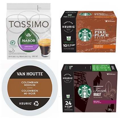  金盒头条：精选 Starbucks、Van Houtte、Tassimo 等品牌咖啡胶囊5.6折起！