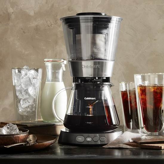  历史新低！Cuisinart DCB-10C 全自动冷萃咖啡机5折 84.99加元包邮！