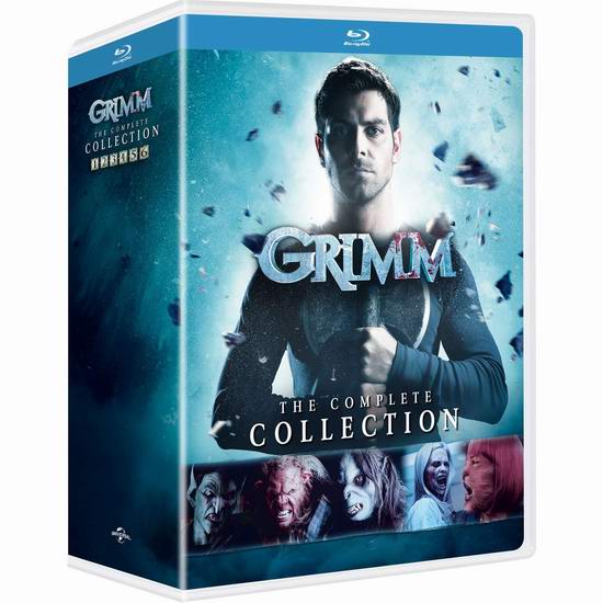  金盒头条：历史新低！《Grimm 格林》魔幻电视剧全集 蓝光影碟版 61.99加元包邮！