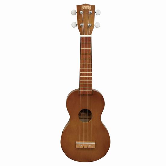  Mahalo Ukuleles MK1-TBR 高音夏威夷小吉他/尤克里里5.8折 29.99加元！