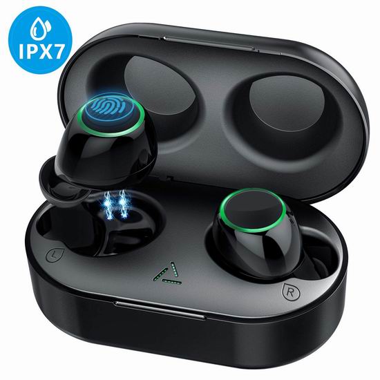  Mpow 防水防汗 蓝牙5.0 Hi-Fi 真无线耳机 39.99加元包邮！