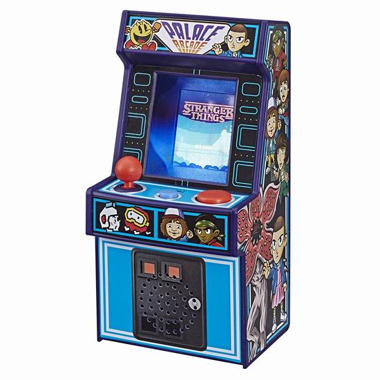  历史新低！Hasbro 孩之宝 Stranger Things Palace Arcade 20合一复古游戏机 迷你街机 29.97加元！