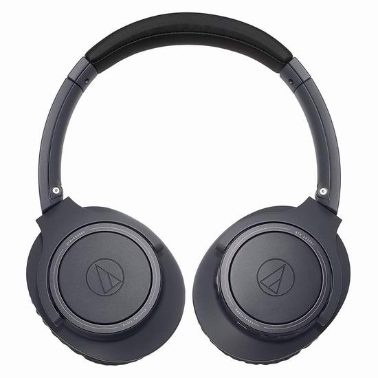  历史新低！Audio-Technica 铁三角 ATH-SR30BTBK 重低音 蓝牙无线耳机6折 89.99加元包邮！