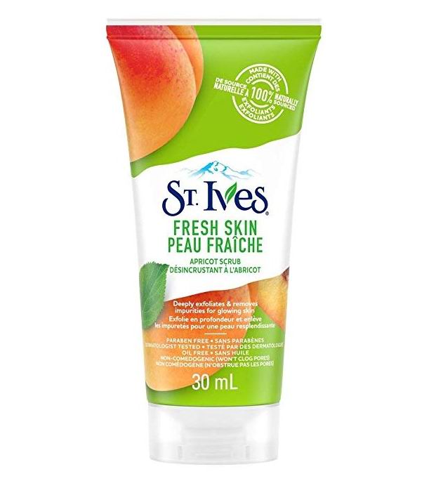  Rainie时尚博主推荐！St. Ives 去角质磨砂膏 1.49加元（30ml），获美国专业杂志ALLURE最佳去角质产品最高奖！