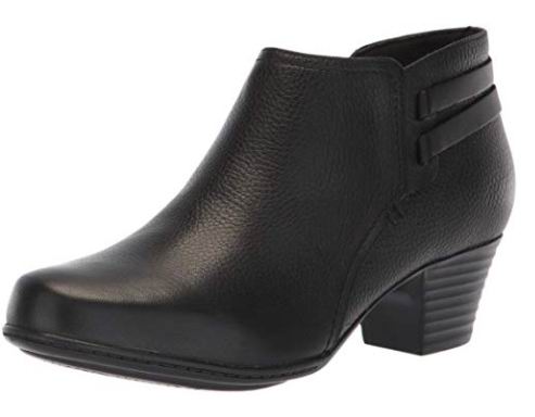  Clarks Valarie2Ashly 粗跟鞋 60.62加元（2色），原价 127加元，包邮