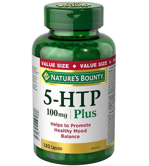  Nature's Bounty 5-HTP 5-羟基色氨酸 膳食补充剂 提高睡眠质量 120粒 21.27加元（walmart同款60粒售价 20.97加元 ）