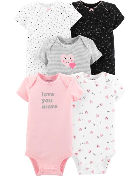  Carters 宝宝服饰 5件套 7折  14加元，原价 20加元