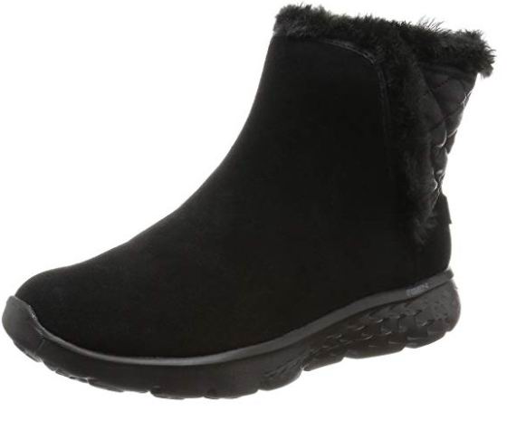  Skechers ON-The-GO女士短款雪地靴 45.75加元（6码），原价 88加元，包邮