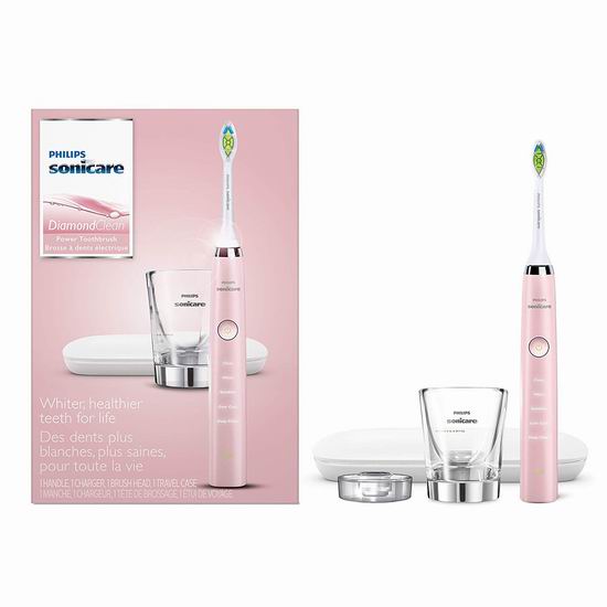  节礼周必入史低价！Philips 飞利浦 Sonicare Diamond Clean 经典款 钻石亮白电动牙刷5.6折 134.95加元包邮！