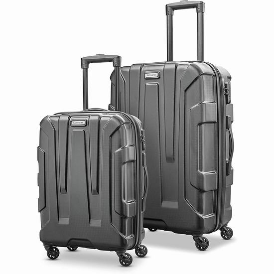  Samsonite 新秀丽 Centric HS 全PC 20+24寸 时尚硬壳拉杆行李箱2件套2.7折 152.21加元包邮！