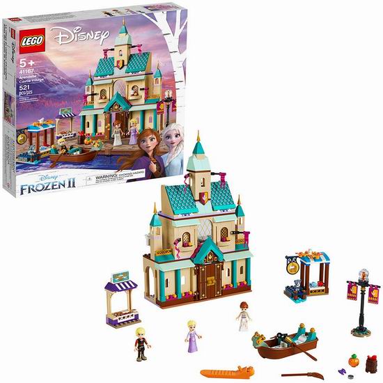  历史新低！新品 LEGO 乐高 41167 冰雪奇缘2 阿伦黛尔城堡村庄（521pcs）7折 69.96加元包邮！