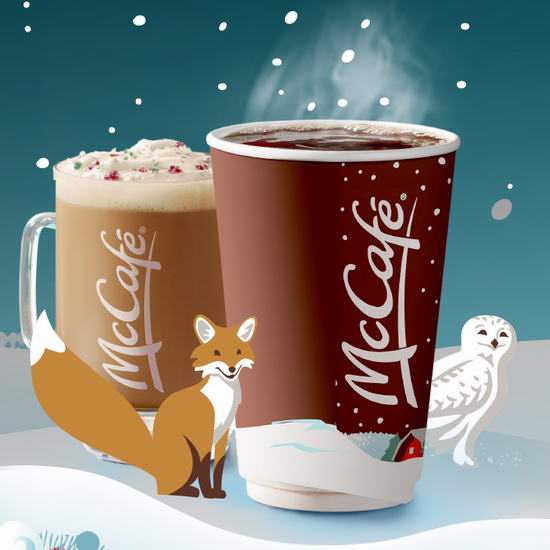  McDonald's 麦当劳 McCafé 麦咖啡仅需1元！小杯拿铁2元！早餐麦满分3元！