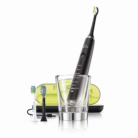  金盒头条：Philips 飞利浦 HX9352/10 DiamondClean 钻石亮白系列 智能电动牙刷6.2折 149.99加元包邮！