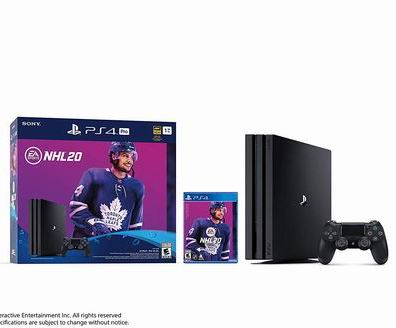  PlayStation 4 1TB Pro 游戏机 + 《NHL 20》游戏套装 574.99加元+包邮