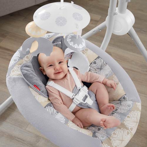  Fisher-Price 婴儿抚慰摇篮秋千 7.1折 124.99加元（3色可选），原价 174.97加元，包邮
