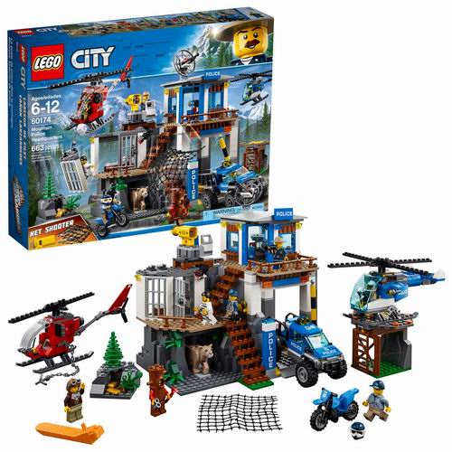  黑五价！LEGO  60174 城市系列 山地特警总部 6.3折 69.94加元包邮！