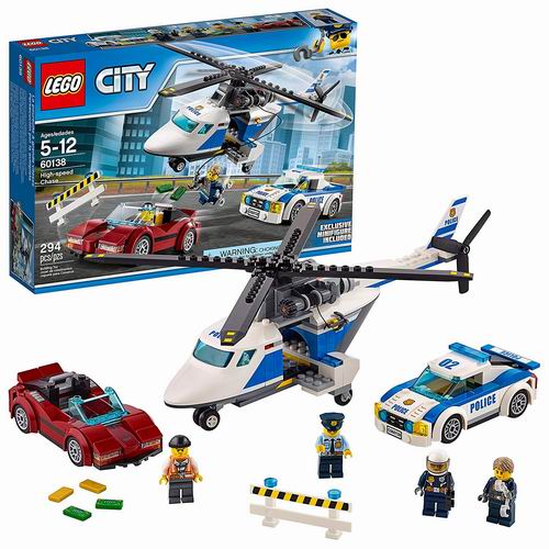  LEGO 乐高 60138 城市组系列City高速追捕7折 31.47加元，原价 44.99加元