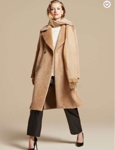  秋冬必备！Max Mara Studio 羊毛大衣 6折起，封面款1011加元！