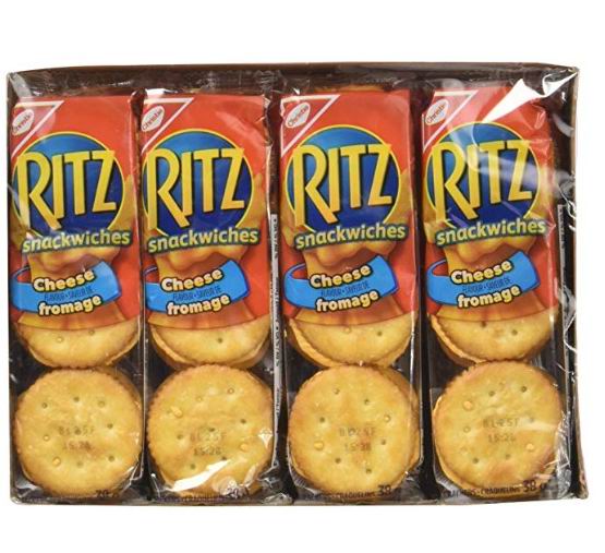  Ritz Crackers芝士夹心饼干（304克）2.99加元