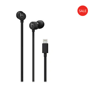  精选多款Beats urBeats3 闪电接头 入耳式耳机 59.99加元，原价 79.99加元，包邮