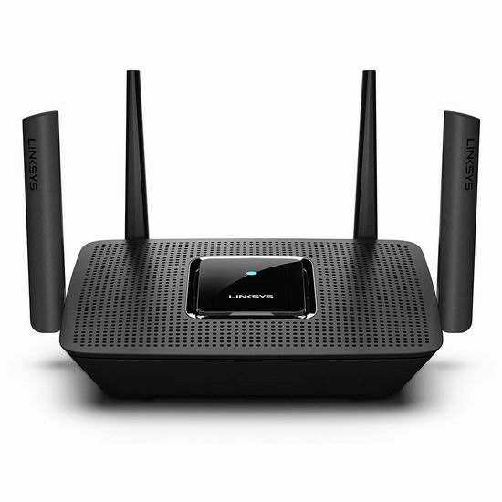  Linksys MR8300 Max-Stream AC2200 三频四核 双千兆智能无线电竞路由器 102.19加元限量特卖并包邮！