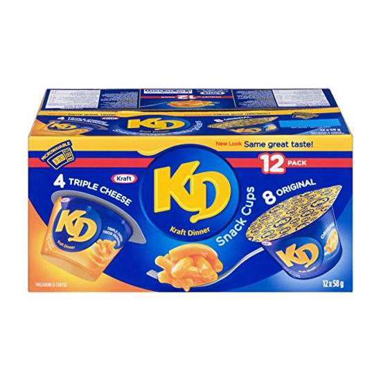  金盒头条：历史新低！精选多款 KD Kraft Dinner 卡夫 芝士通心粉超值装5折起！