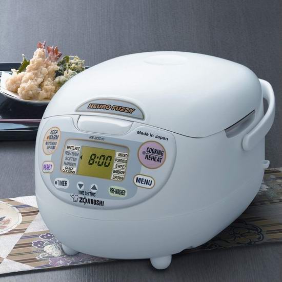  Zojirushi 象印 NS-ZCC18 10杯大容量 多功能智能电饭煲7.9折 229.41加元包邮！