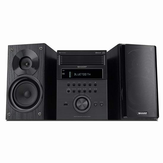 历史新低！Sharp XL-BH250 5碟 迷你蓝牙CD音响系统 179.99加元包邮！