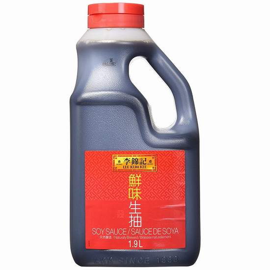  Lee Kum Kee 李锦记 鲜味生抽（1.9升）超值装 6.64加元
