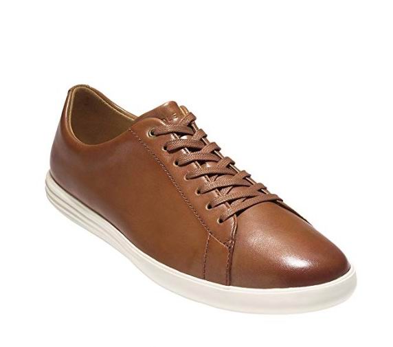  Cole Haan Grand Crosscourt男士休闲鞋 78.19加元（8.5码），原价 375.56加元，包邮