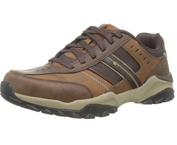  Skechers Henrick- DELWOOD 男士休闲鞋 44.11加元（8.5码），原价 88.57加元，包邮