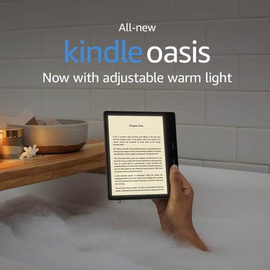  Kindle Oasis 旗舰版 7英寸超清电子书阅读器7.3折 239.99-259.99加元包邮！会员专享！