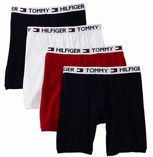  Tommy Hilfiger 男士纯棉内裤 4件装 36.37加元，原价 51.95加元，包邮