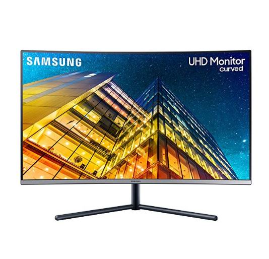  史低价！Samsung三星 LU32R590CWNXZA 32英寸 4K UHD 60Hz曲面显示器6折 328加元（原价 548加元）