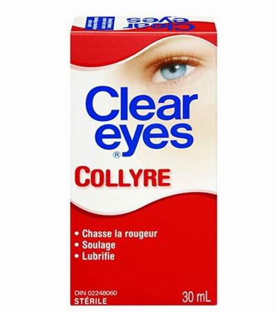  Clear Eyes 去红血丝滴眼液 30毫升 5.99加元（原价 7.99加元）